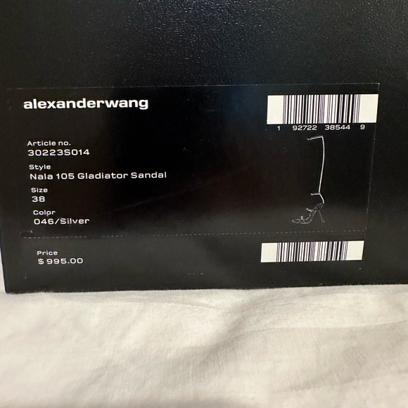 Alexander wang gladiator silver sandal - Picture 7 of 7